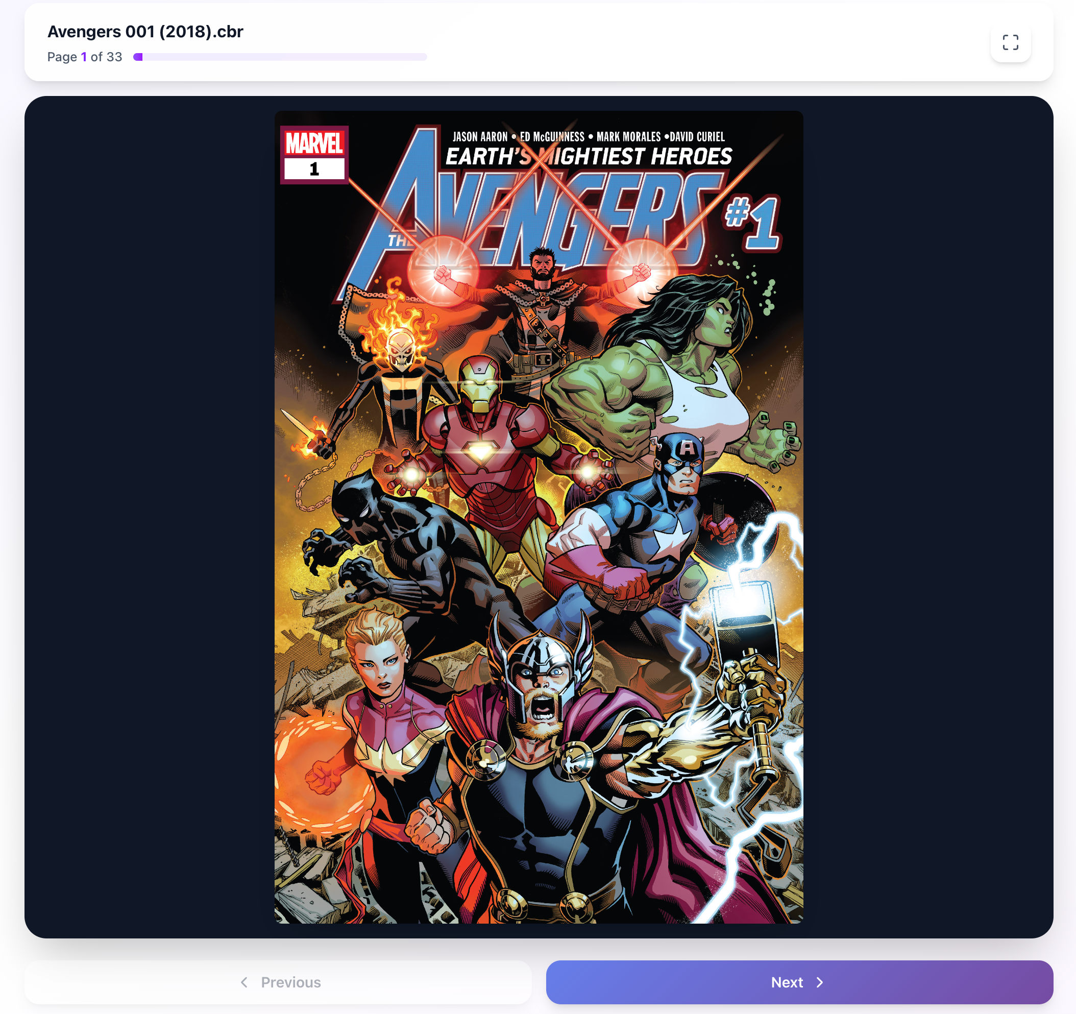 Web and mobile reader